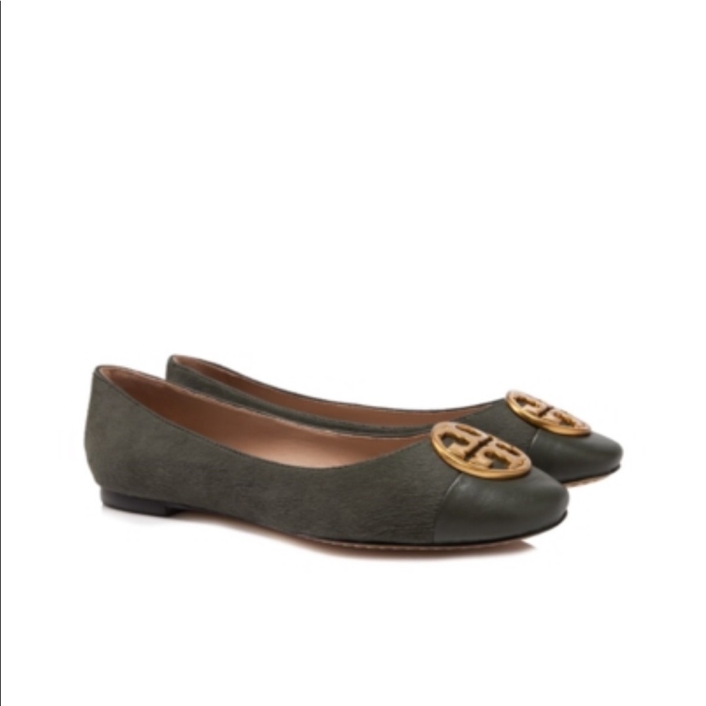 Tory Burch Chelsea Cap Toe Ballet Flats - Picture 15 of 15